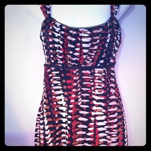 🍁🌴 Iz Byer empire waist tank top with ties